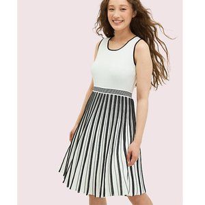 NWT Kate Spade Black&White Sweater Dress XS